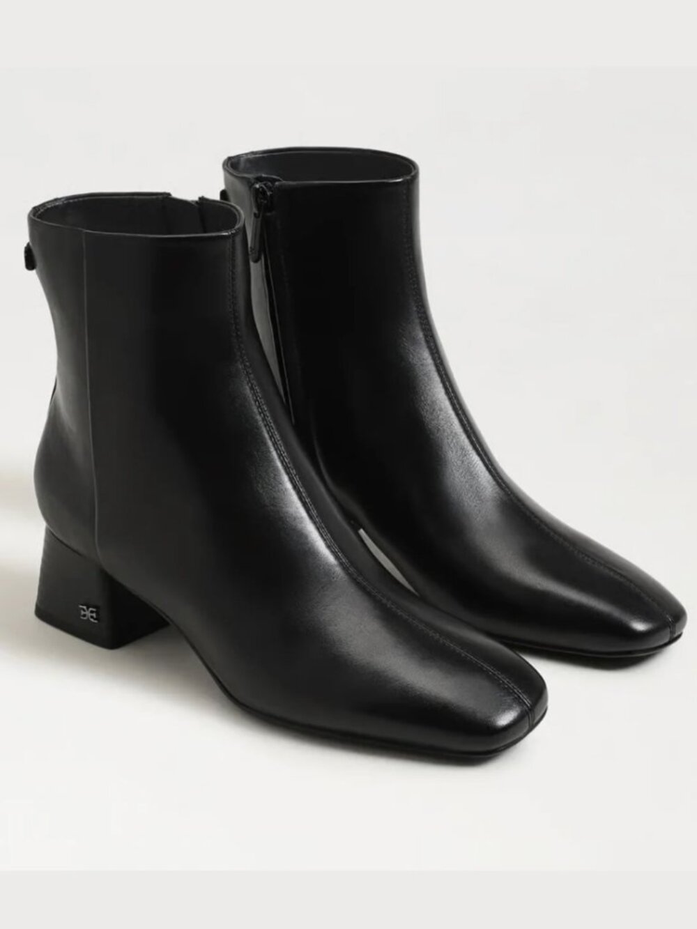 Sam Edelman Black Leather Paige Bootie Sz 9.5 NWT